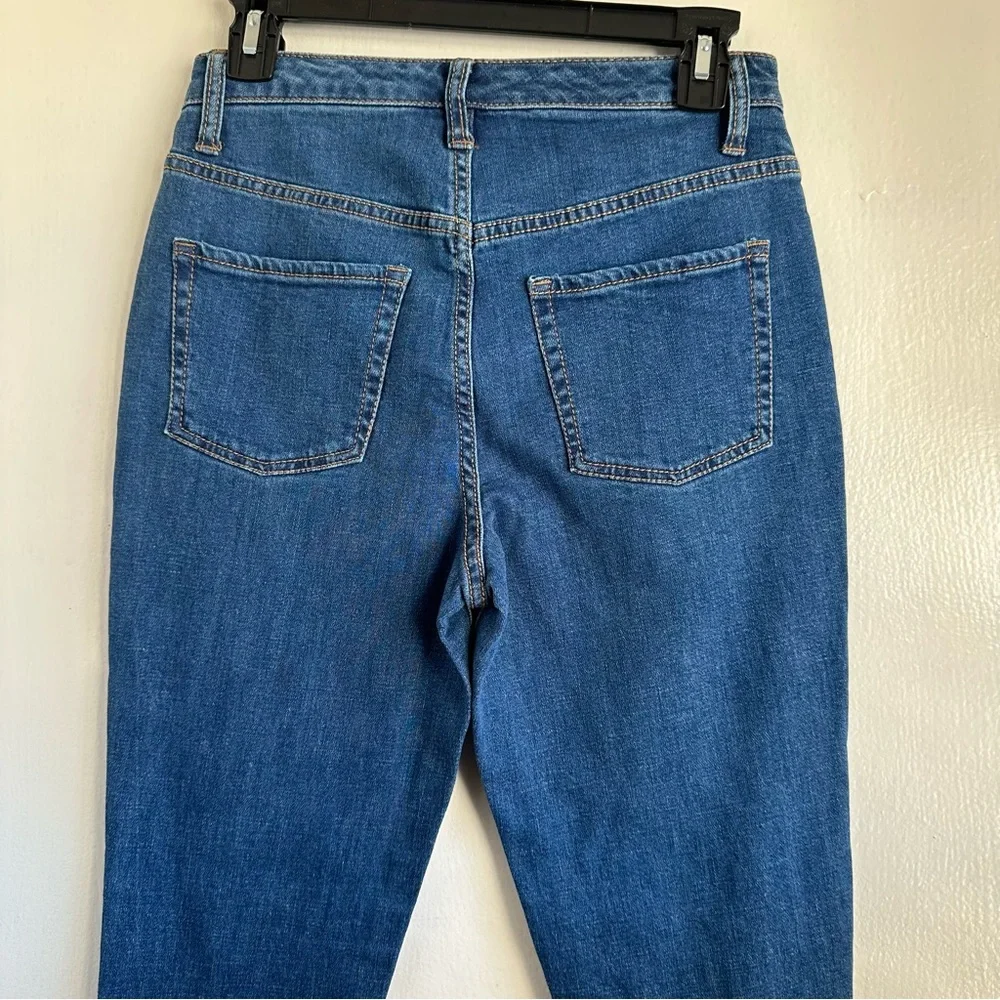 Wild Fable High Rise Blingy Blue Jeans Size 4 - Picture 5 of 9